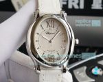 Copy Chopard Happy Sport Diamonds 36mm Automatic Watch White Dial